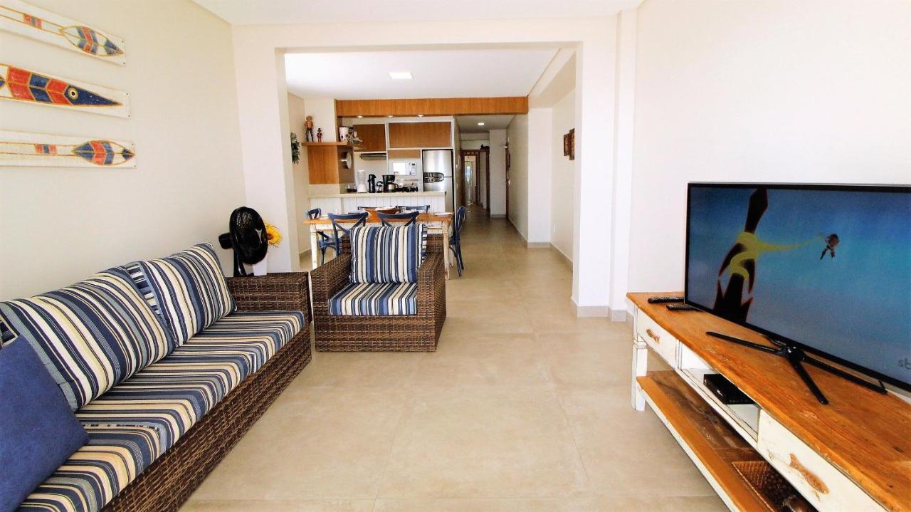 1079 - Apartamento Com Vista Para O Mar Em Bombinhas Bagian luar foto