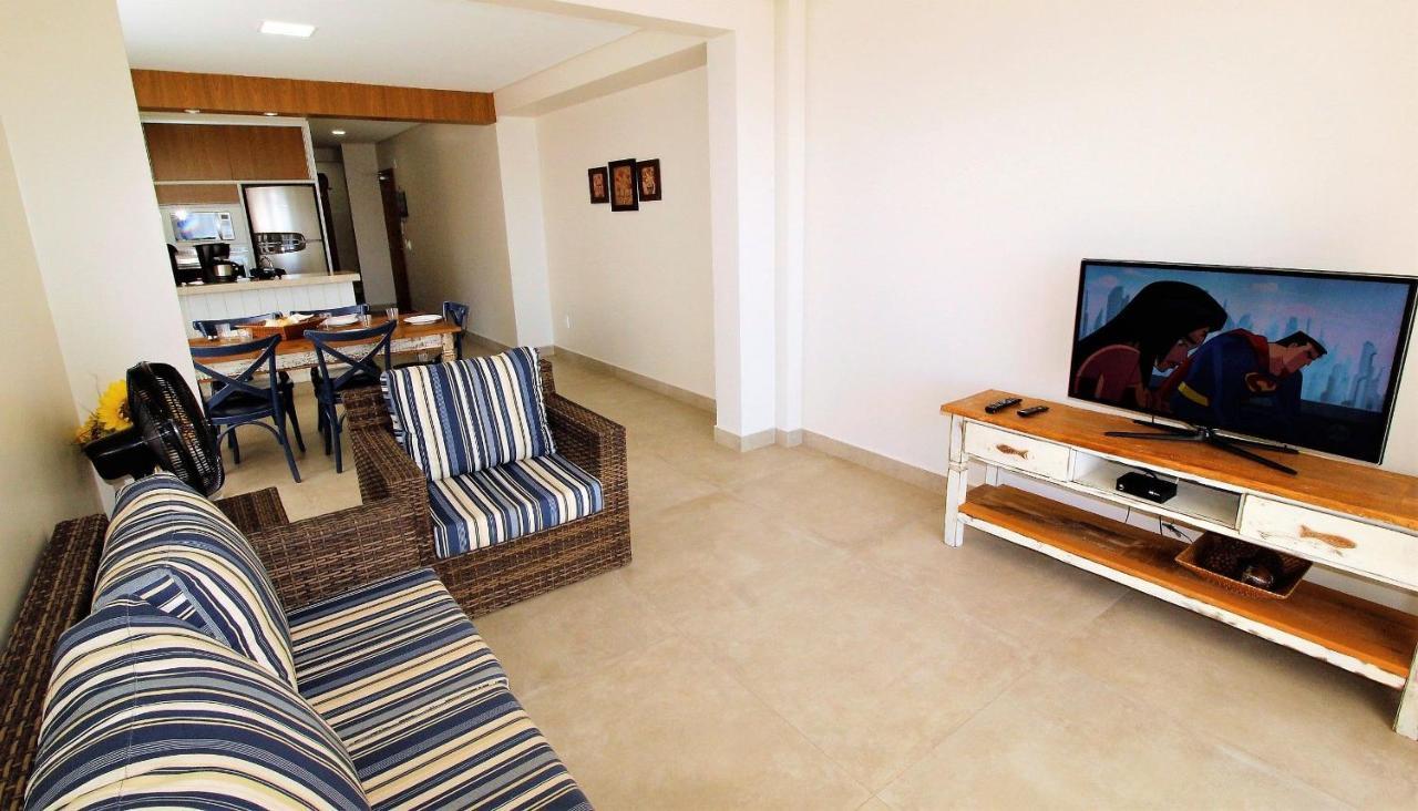 1079 - Apartamento Com Vista Para O Mar Em Bombinhas Bagian luar foto